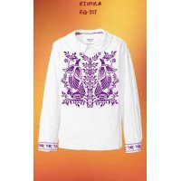 Blank embroidered shirt for girl BD-217 Ethnicity