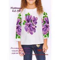 Blank embroidered shirt for girl BD-350 The dreamer