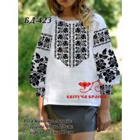 Blank embroidered shirt for girl BD-423 _
