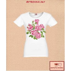 T-shirt embroidered women's TSW-067