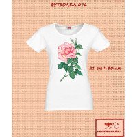 T-shirt embroidered women's TSW-072