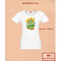 T-shirt embroidered women's TSW-092