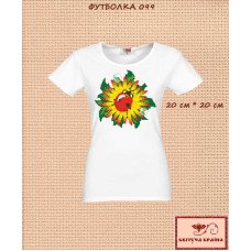 T-shirt embroidered women's TSW-099