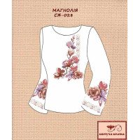 Blank embroidered shirt for women  SZH-028 Magnolia