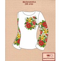 Blank embroidered shirt for women  SZH-090 Veselinka