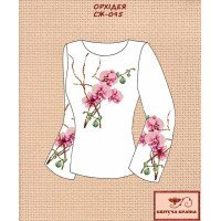 Blank embroidered shirt for women  SZH-095 Orchid