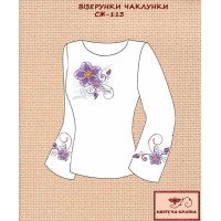 Blank embroidered shirt for women  SZH-113 Patterns of witches