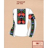 Blank embroidered shirt for women  SZH-138 Tradition