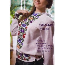 Blank embroidered shirt for women  SZH-144-10 _