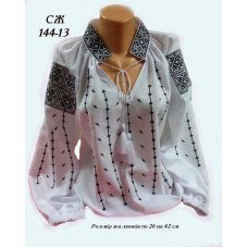 Blank embroidered shirt for women  SZH-144-13 _