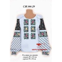 Blank embroidered shirt for women  SZH-144-29 _