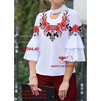 Blank embroidered shirt for women  SZH-144-40 _