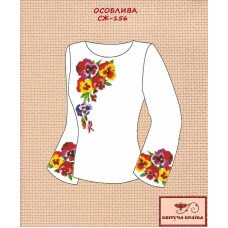 Blank embroidered shirt for women  SZH-156 Special