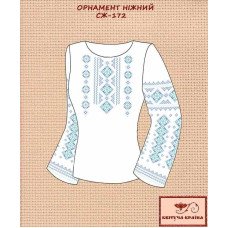 Blank embroidered shirt for women  SZH-172 The ornament is delicate