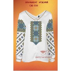 Blank embroidered shirt for women  SZH-220 The ornament is delicate