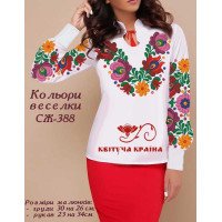 Blank embroidered shirt for women  SZH-388 Rainbow colors