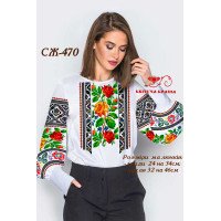 Blank embroidered shirt for women  SZH-470 _
