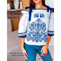 Blank embroidered shirt for women  SZH-487-2 Gentle
