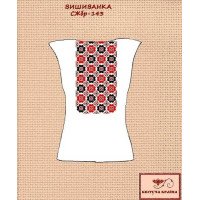 Blank embroidered shirt for women sleeveless SZHbr-143 Embroidery
