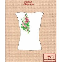 Blank embroidered shirt for women sleeveless SZHbr-150 Toffee