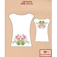 Blank embroidered shirt for women sleeveless SZHbr-153-2 Dawn 2