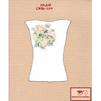 Blank embroidered shirt for women sleeveless SZHbr-159 Hope