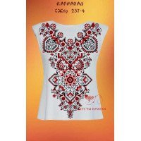 Blank embroidered shirt for women sleeveless SZHbr-237-4 Carnival