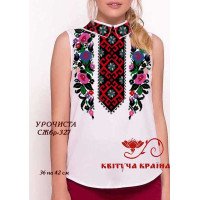 Blank embroidered shirt for women sleeveless SZHbr-327 Solemn