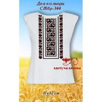 Blank embroidered shirt for women sleeveless SZHbr-344 Two colors