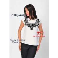 Blank embroidered shirt for women sleeveless SZHbr-466 _