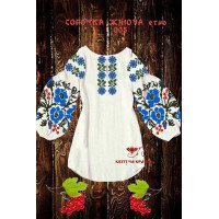 Blank embroidered shirt for women  SZHetno-005