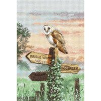 Cross Stitch Kits LetiStitch L8031 Barn Owl