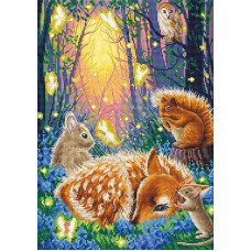 Cross Stitch Kits LetiStitch L8096 Forest of Dreams