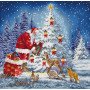 Cross Stitch Kits LetiStitch L8200 Santa