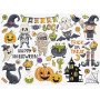 Cross Stitch Kits LetiStitch L8225 Halloween Sampler