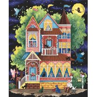 Cross Stitch Kits LetiStitch L937 Fairy tale house