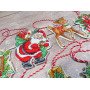 Набір для вишивки хрестиком LetiStitch LETI 966 Набір новорічних іграшок №1