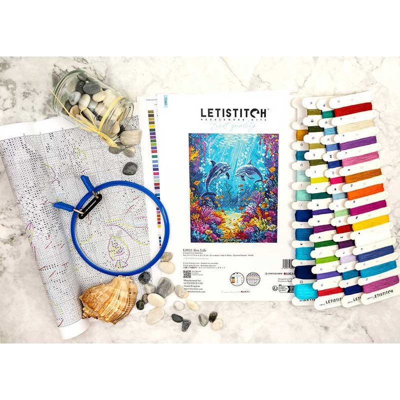 Cross Stitch Kits LetiStitch L9911 Sea Life