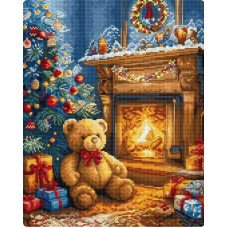 Набор для вышивки крестом LetiStitch L9920 Приближается Рождество