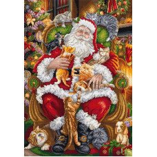 Cross Stitch Kits LetiStitch L9947 Paws & Presents