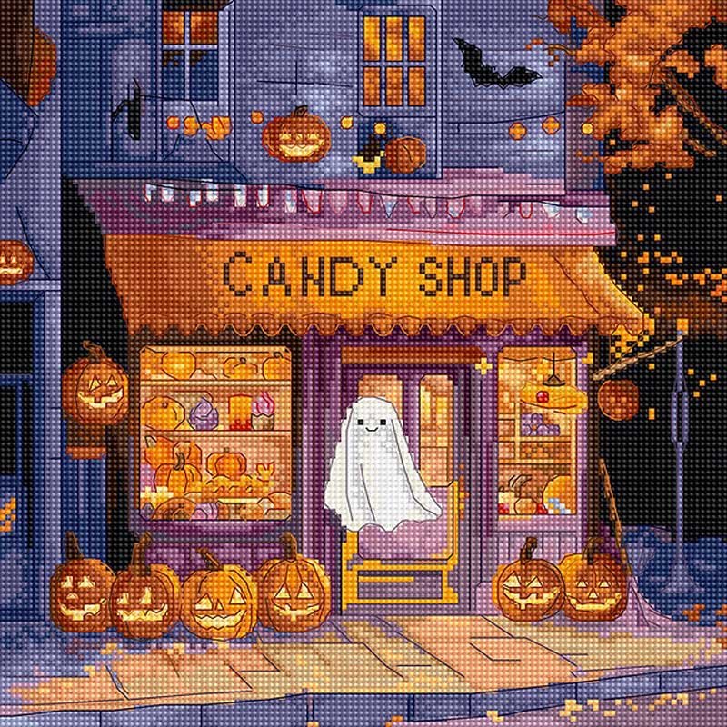 Cross Stitch Kits LetiStitch L9950 Pumpkin Lane