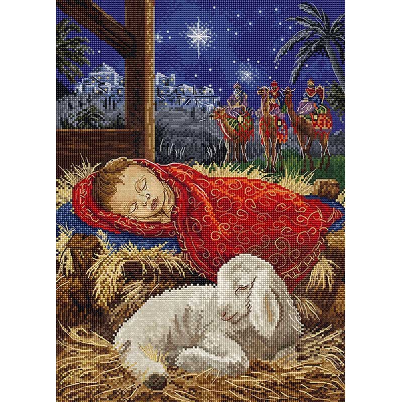 Cross Stitch Kits LetiStitch L9952 Baby Jesus