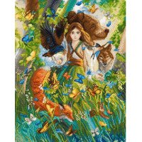 Cross Stitch Kits LetiStitch L9972 Magic Friendships