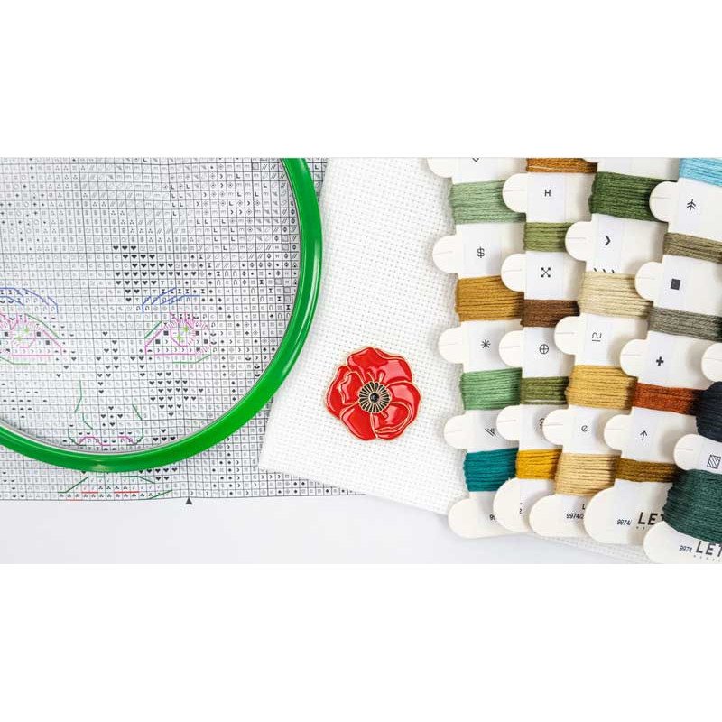 Набор для вышивки крестом LetiStitch L9974 Муза природы