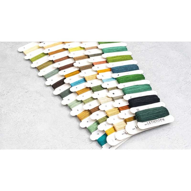 Набор для вышивки крестом LetiStitch L9974 Муза природы