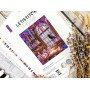 Набор для вышивки крестом LetiStitch L9987 Библиотека Ворона