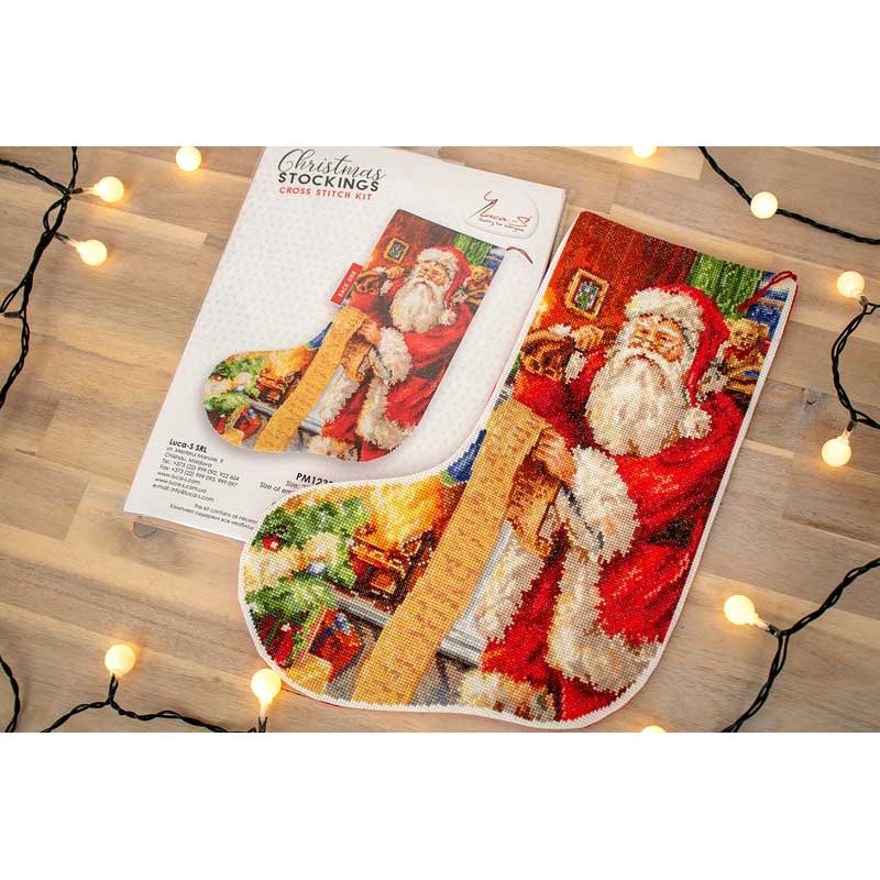 Cross Stitch Kits Luca-S PM1232 Christmas Stocking