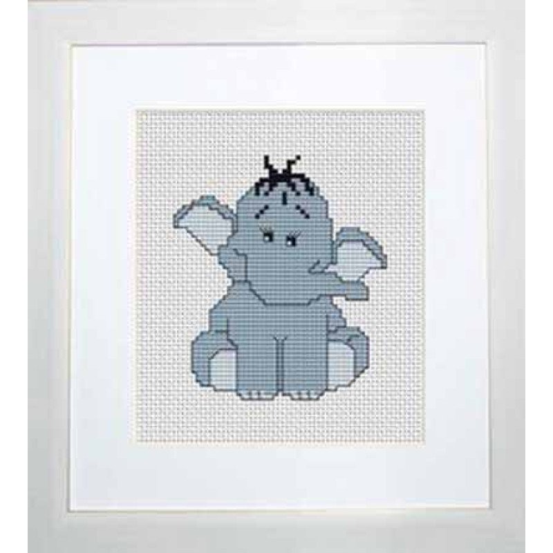 Cross Stitch Kits Luca-S B041 Baby elephant
