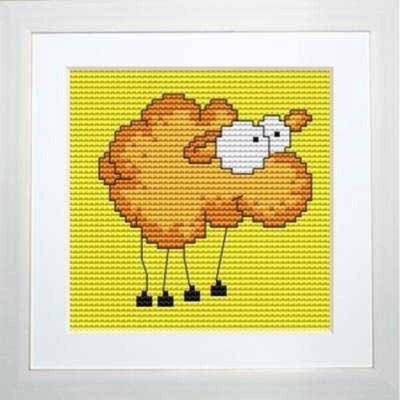 Cross Stitch Kits Luca-S B048 Lamb