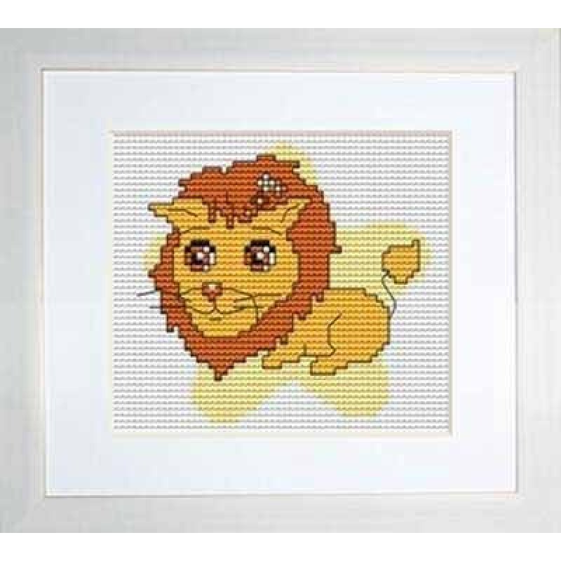 Cross Stitch Kits Luca-S B054 A lion